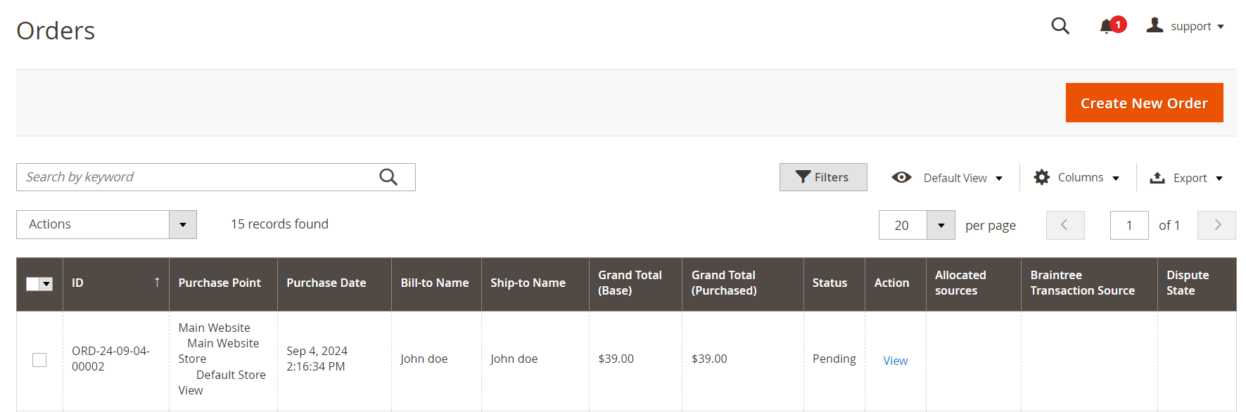 Free Shipping Admin - Magento 2
