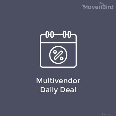 Multivendor Daily Deal Extension