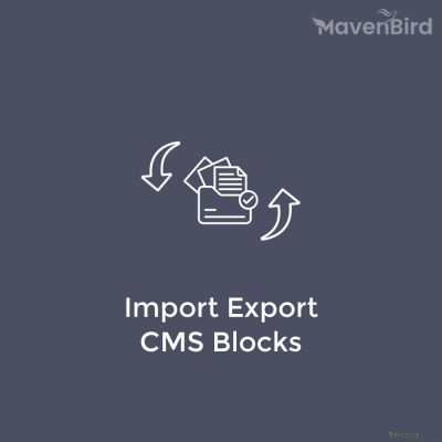 Import Export CMS Blocks Extension