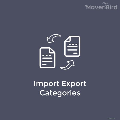 Import Export Categories Extension