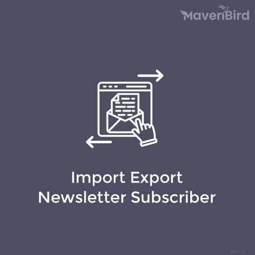 Import Export Newsletter Subscribers Extension