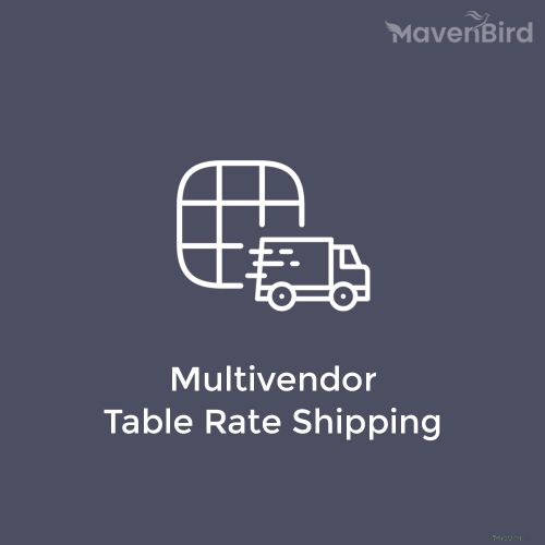 Multivendor Table Rate Shipping Extension