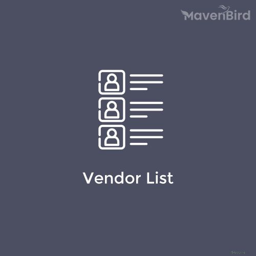 Vendor List Extension