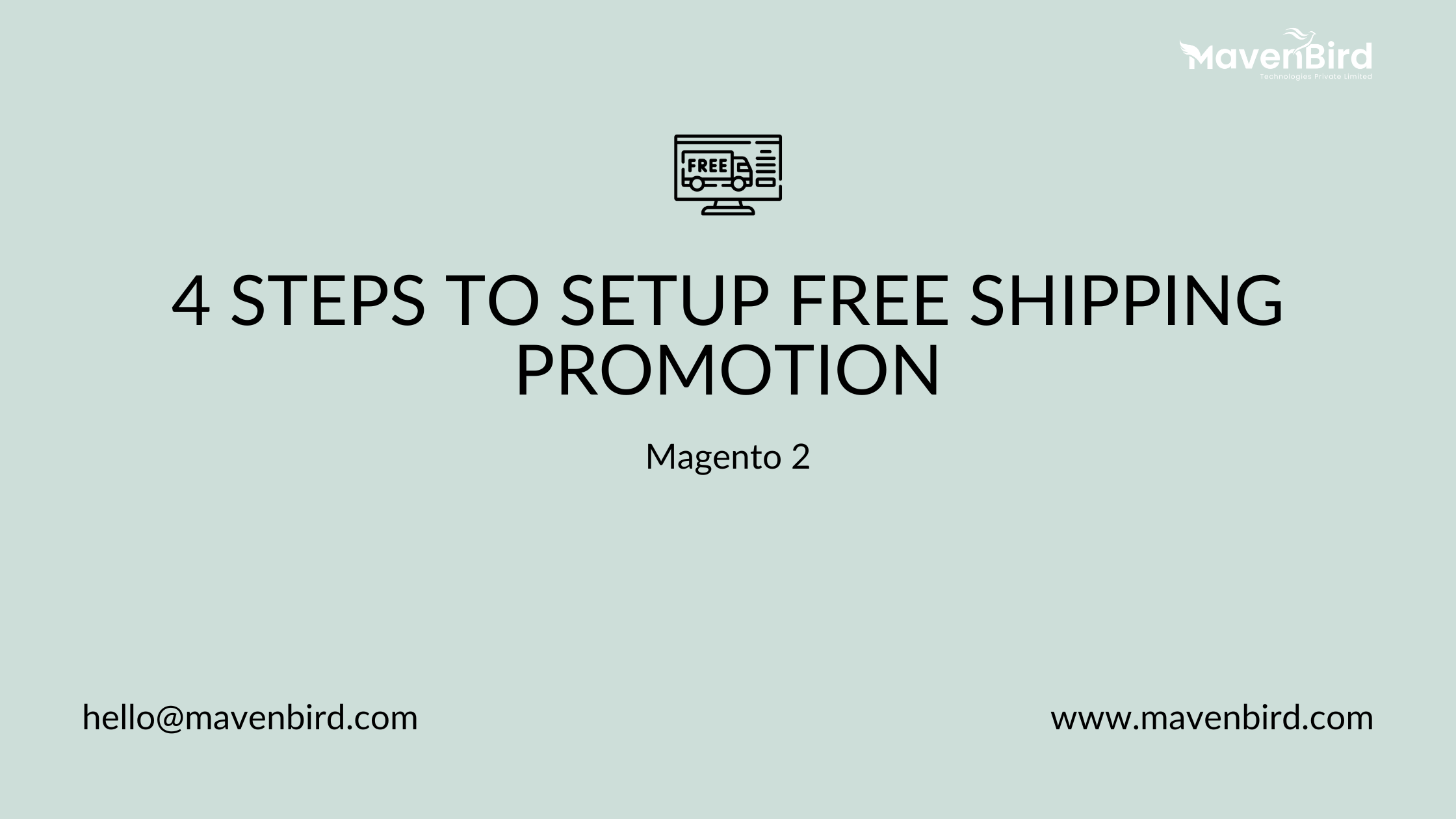 4 Steps to Setup Free Shipping Promotion in Magento 2