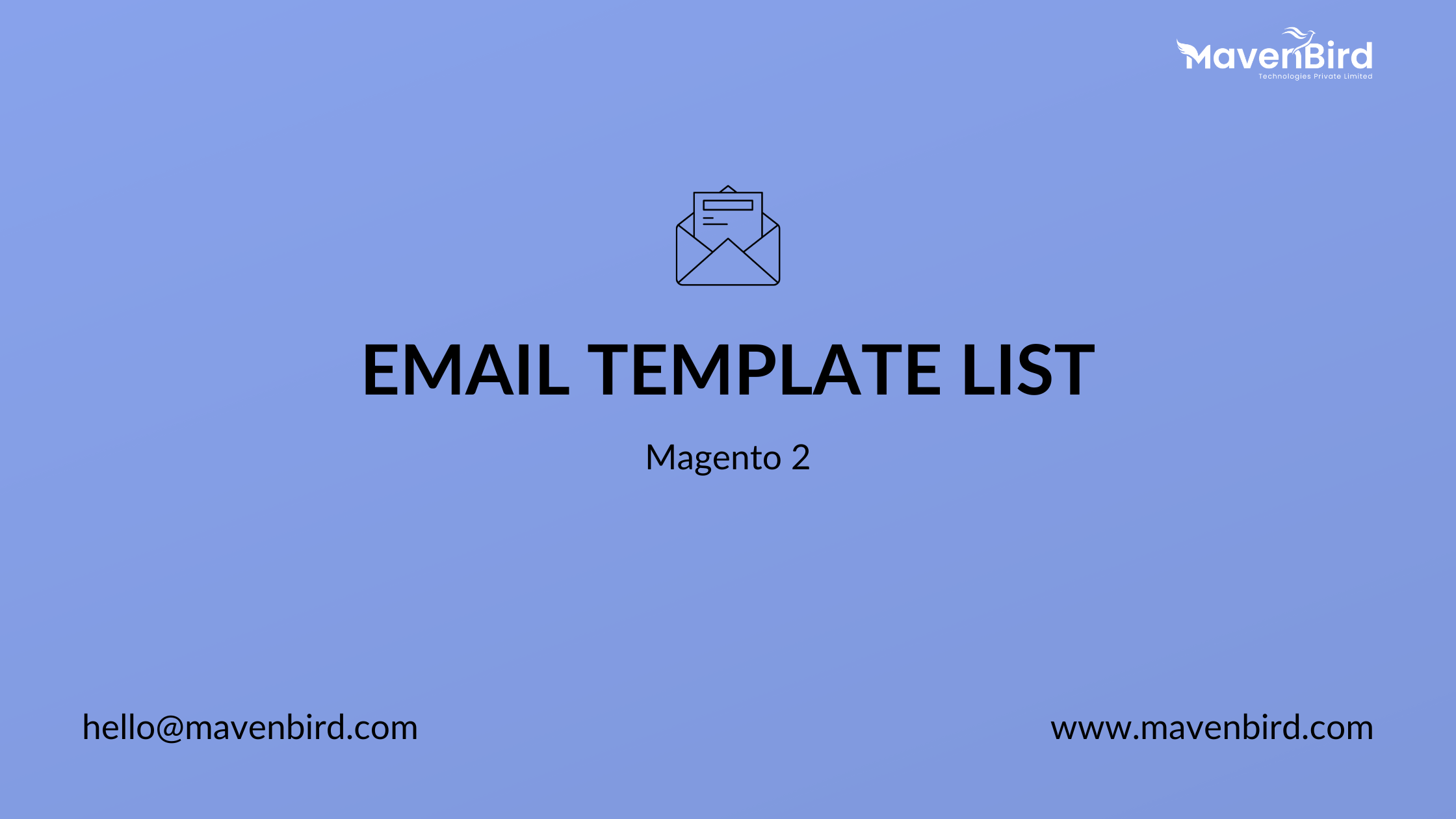 Email Template List in Magento 2
