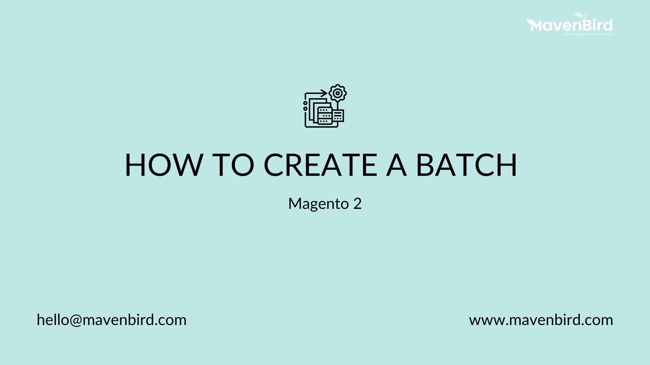 How To Create A Batch In Magento 2
