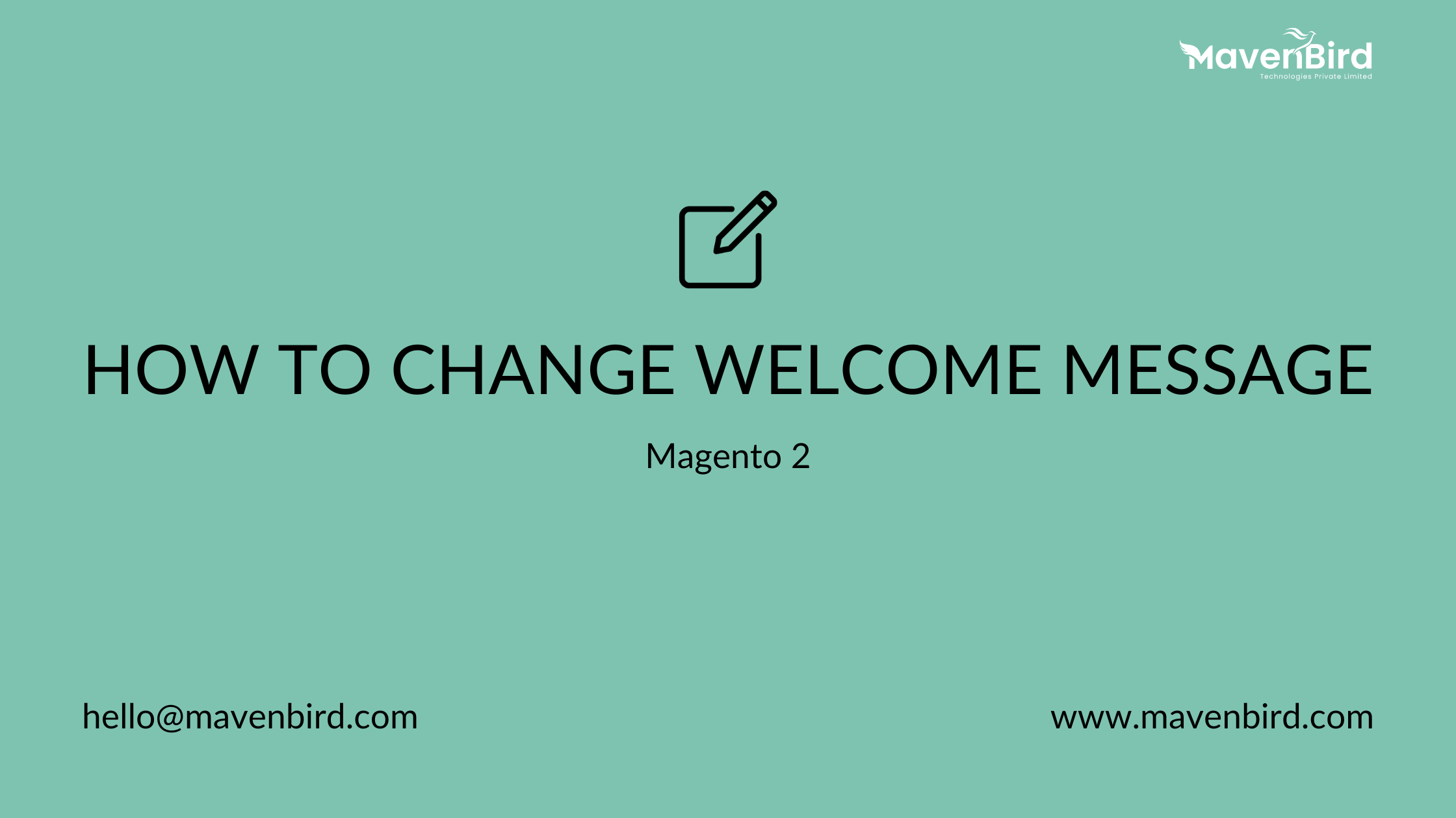 How to Change Welcome Message in Magento 2