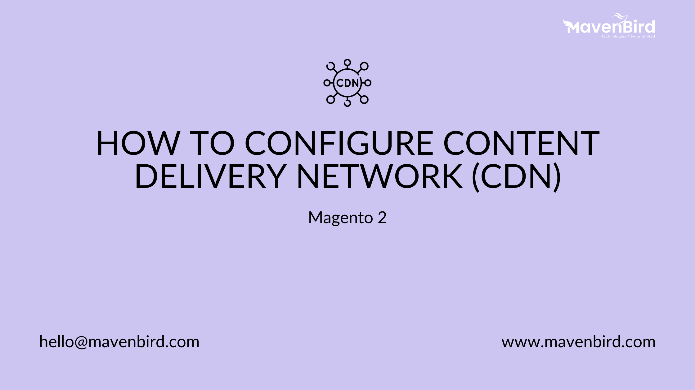 How to Configure Content Delivery Network (CDN) in Magento 2
