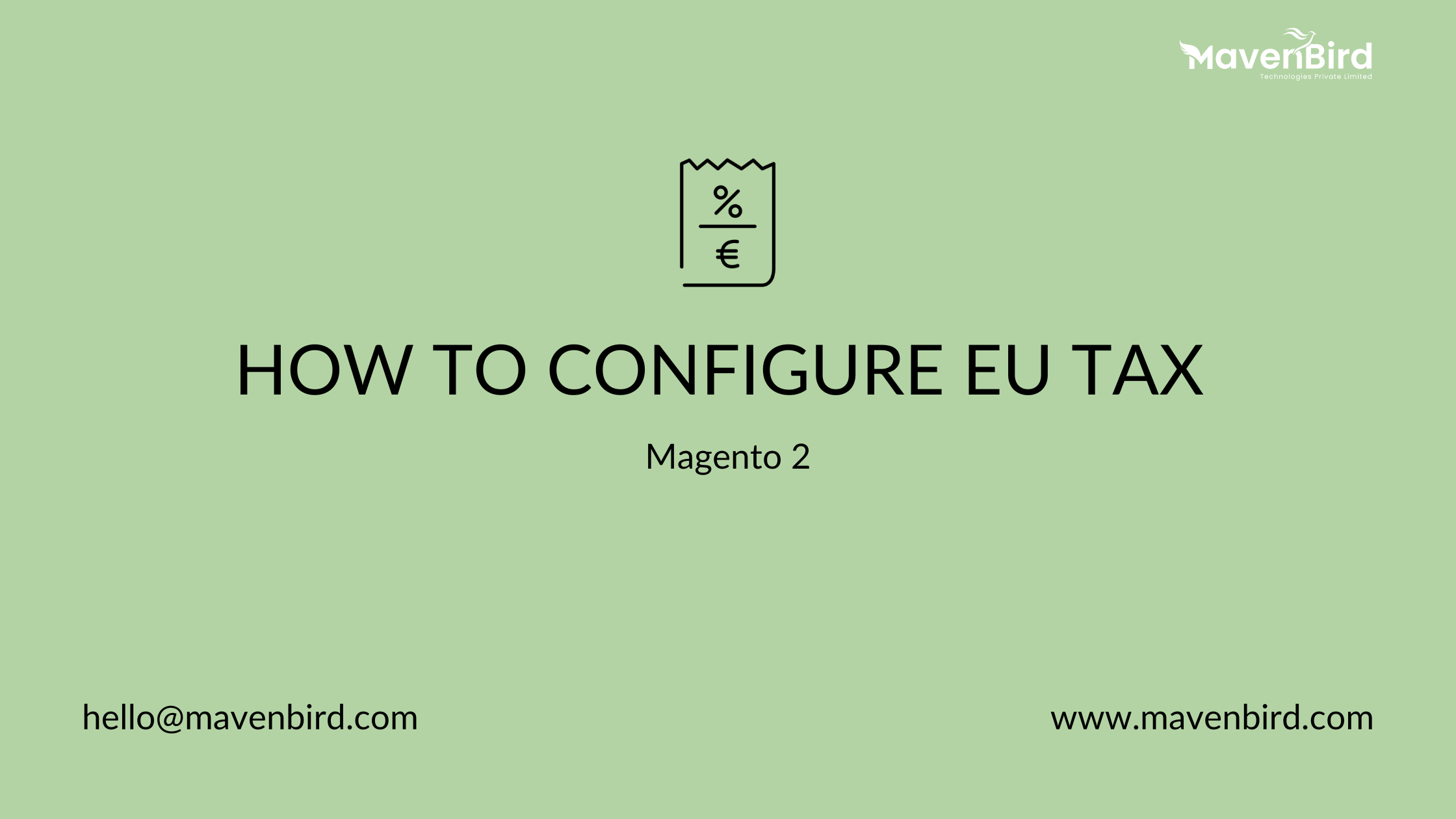 How to Configure EU Tax in Magento 2