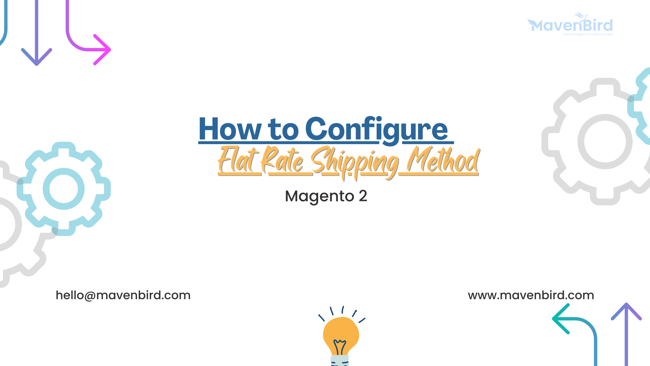 How to Configure Flat Rate Shipping Method in Magento 2