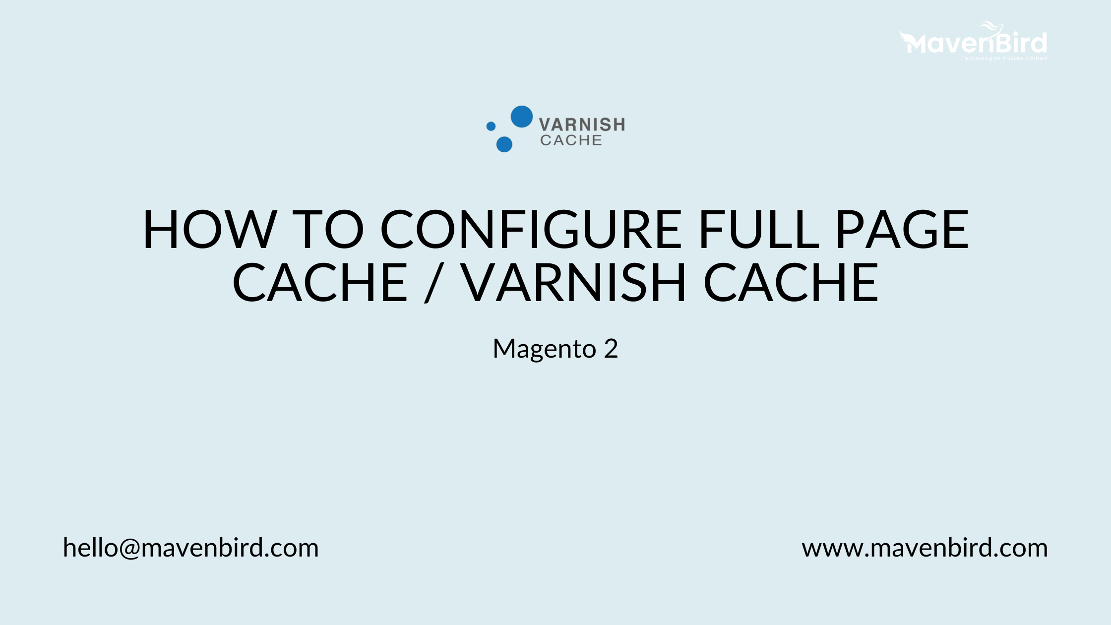 How to Configure Full Page Cache / Varnish Cache