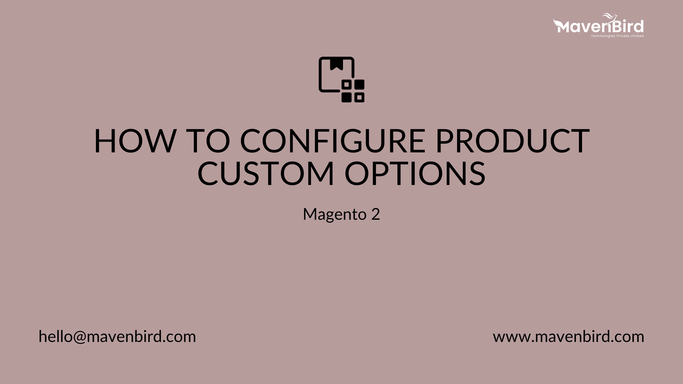 How to Configure Product Custom Options