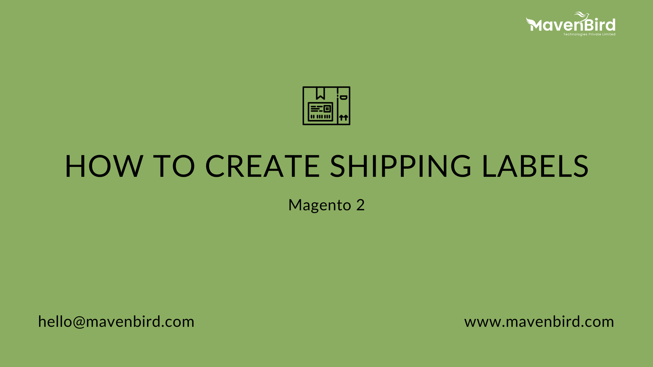 How to Create Shipping Labels in Magento 2