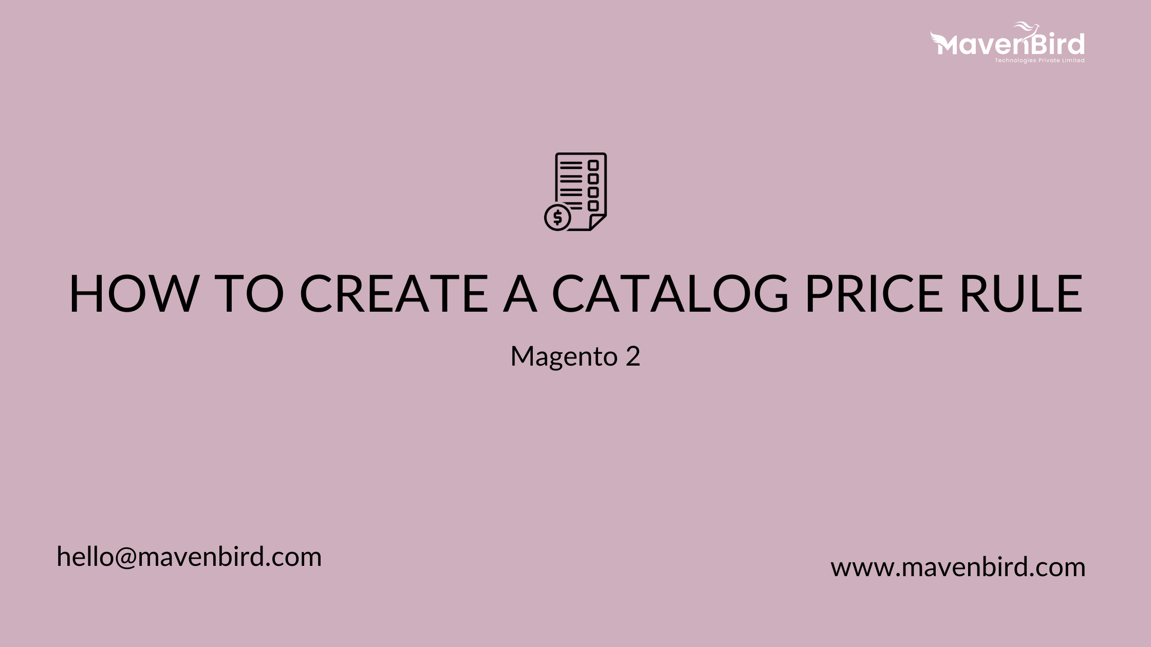 How to Create a Catalog Price Rule in Magento 2