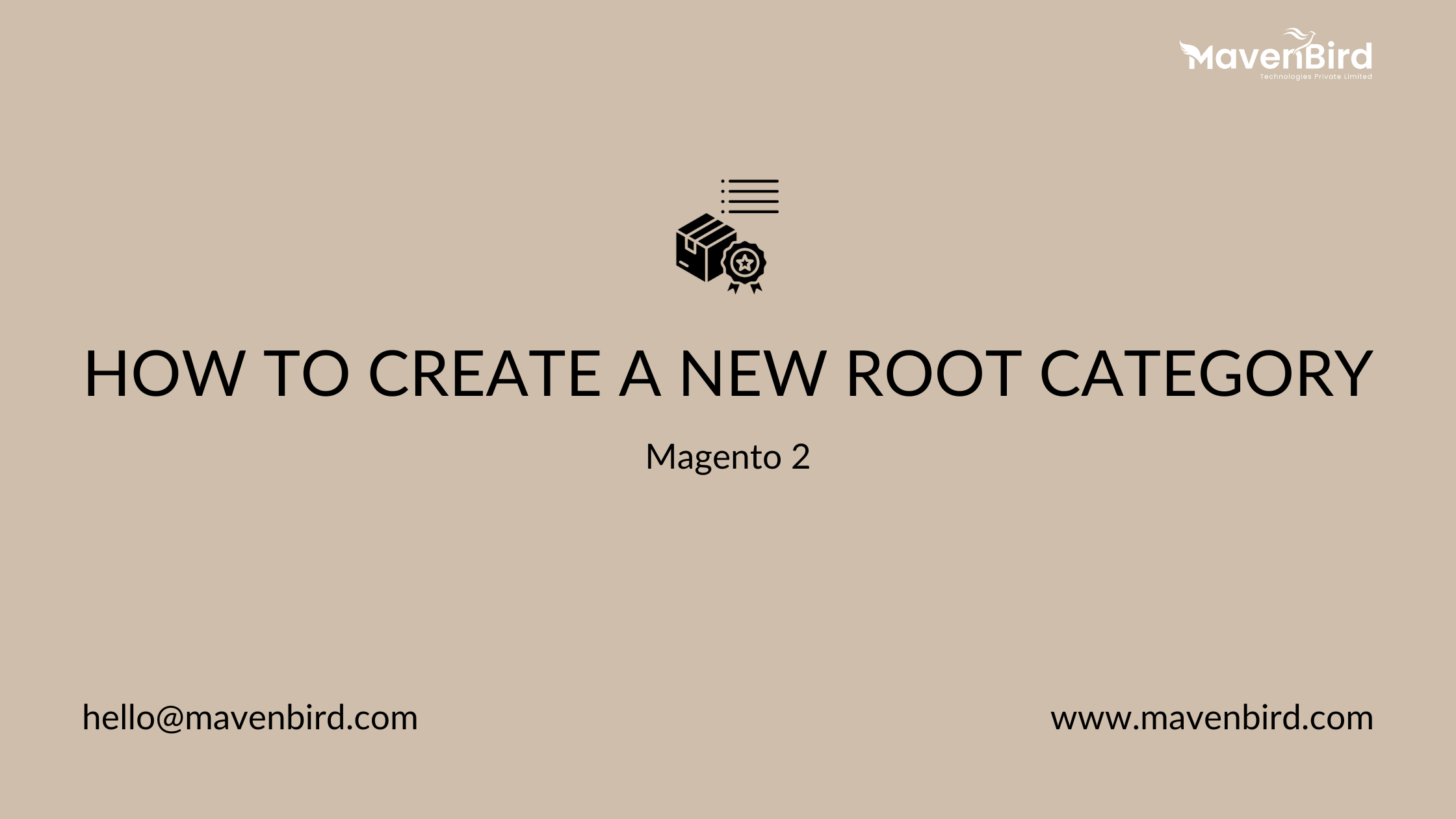 How to Create a New Root Category in Magento 2