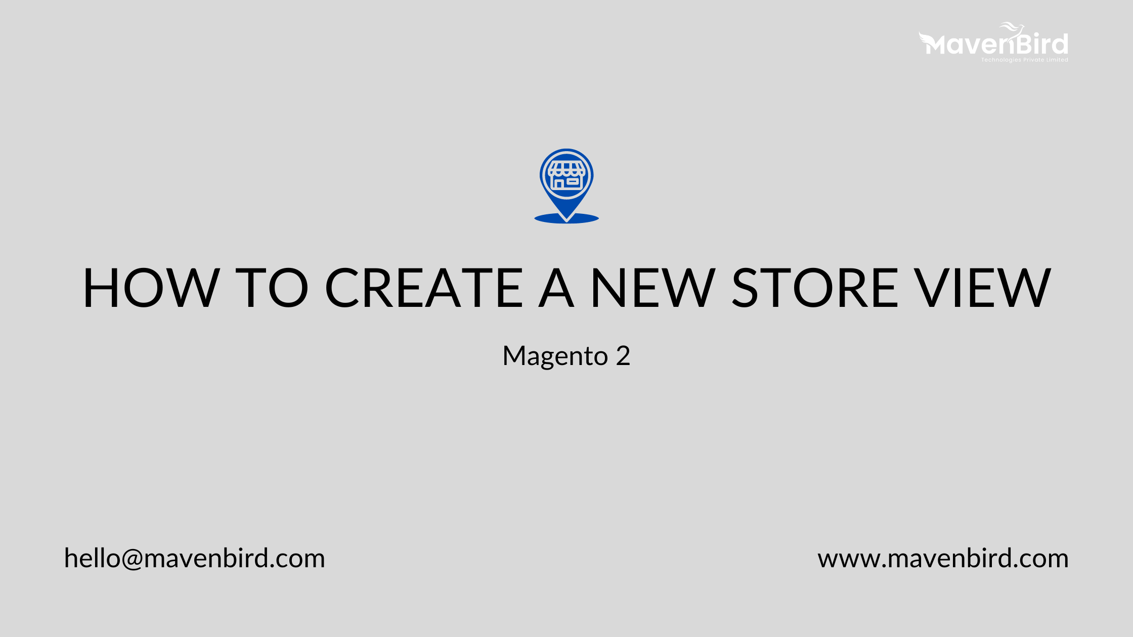 How to Create a New Store View in Magento 2