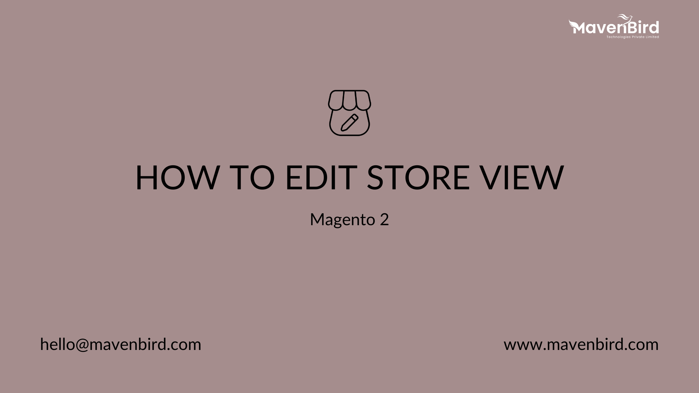 How to Edit Store View in Magento 2
