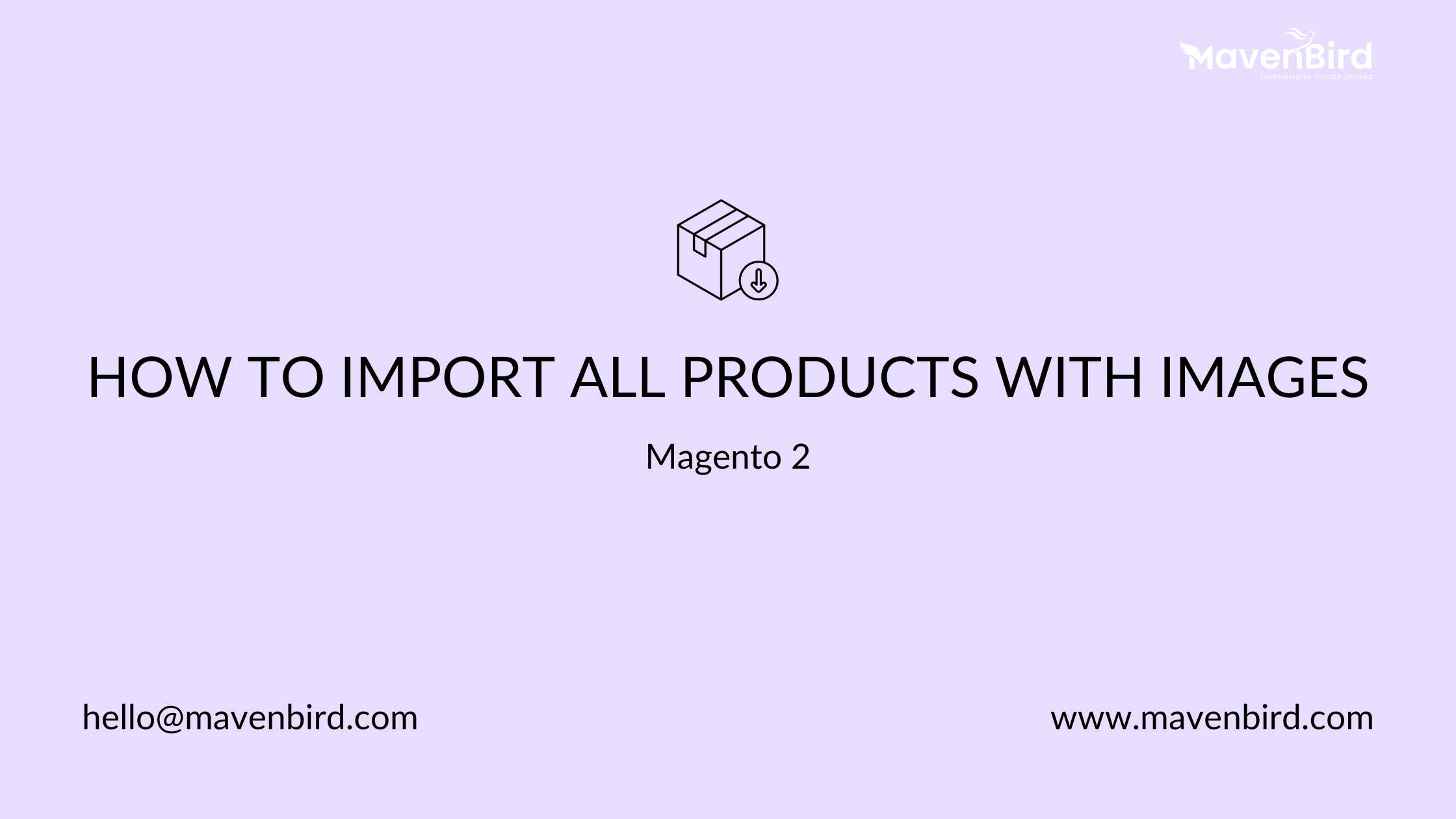 How to Import All Products with Images in Magento 2