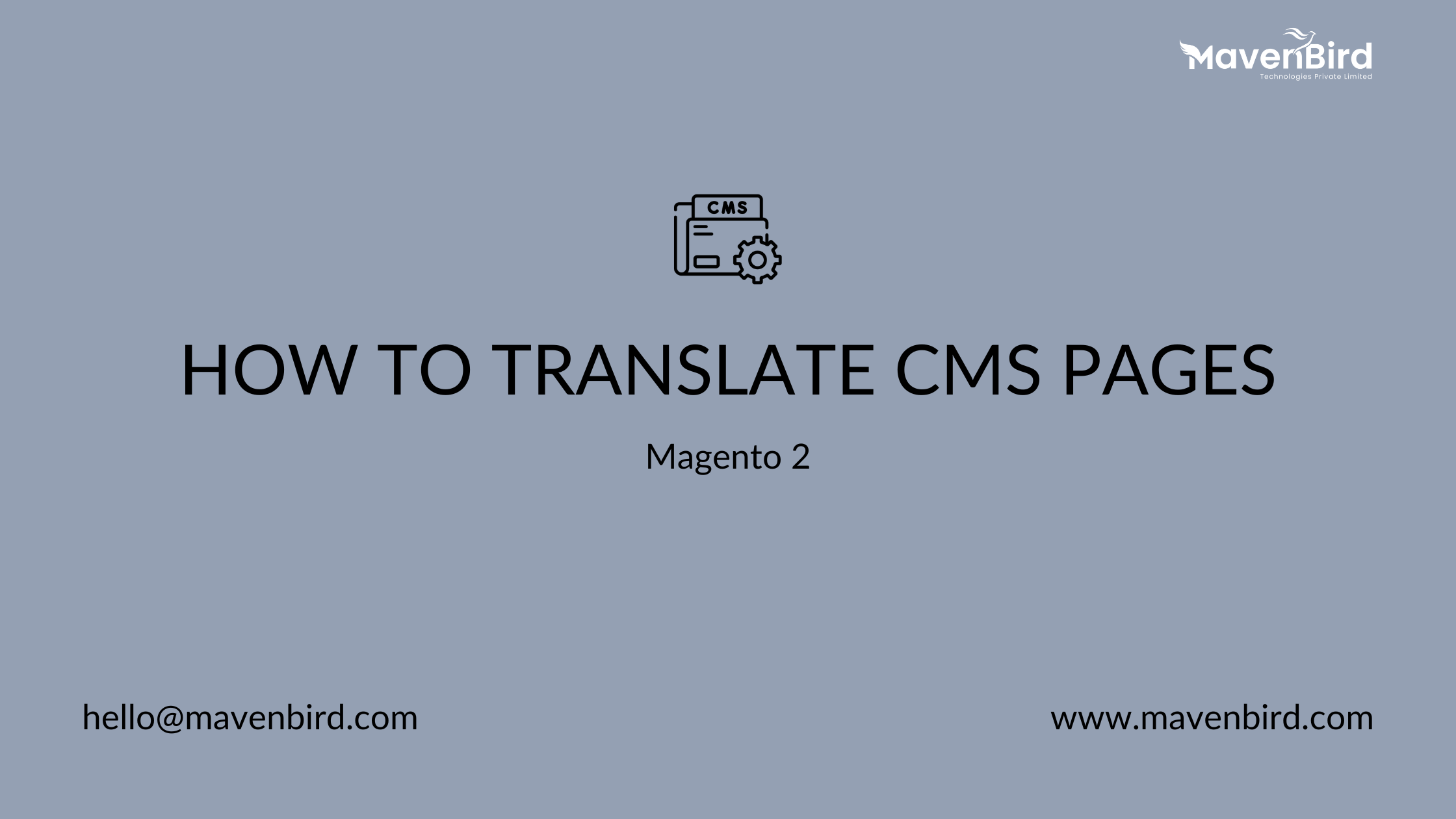 How to Translate CMS Pages in Magento 2