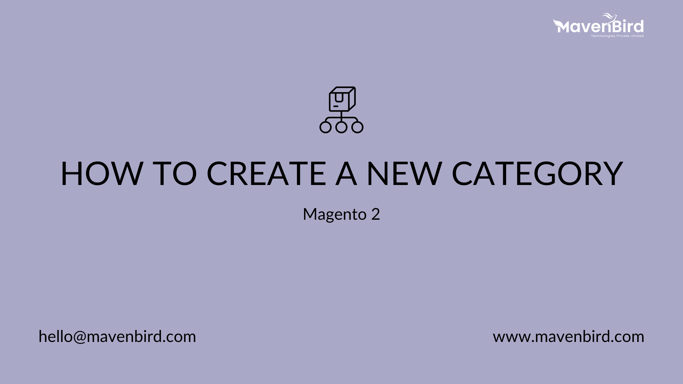 How to create a new Category in Magento 2
