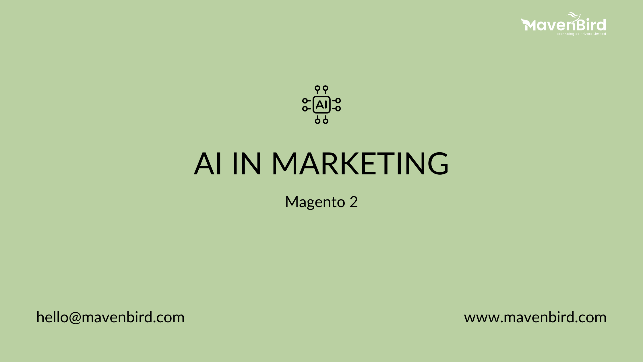 Magento 2 AI in Marketing 