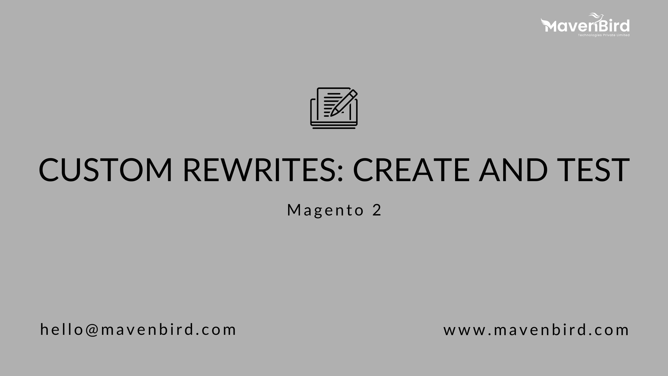 Magento 2 Custom Rewrites: Create and Test