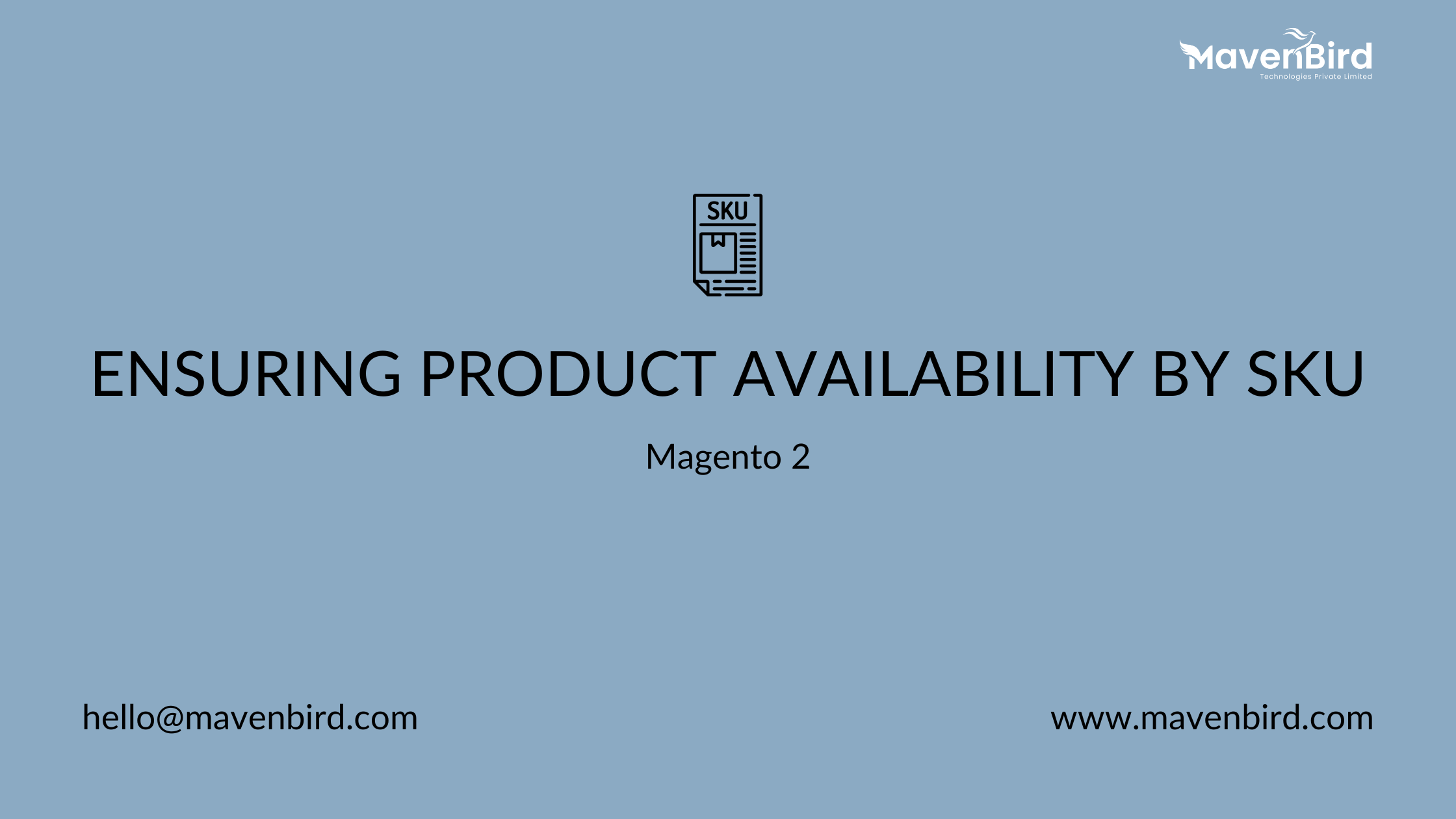 Magento 2: Ensuring Product Availability by SKU