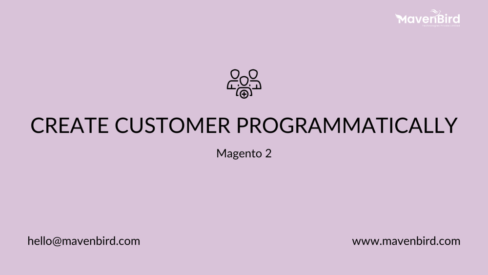 Magento 2 Create Customer Programmatically