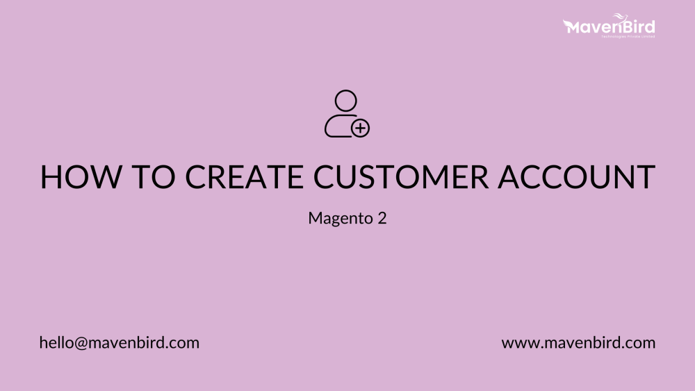How To Create Customer Account In Magento 2