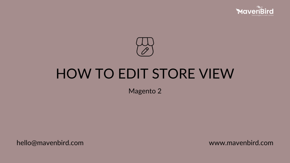 How to Edit Store View in Magento 2