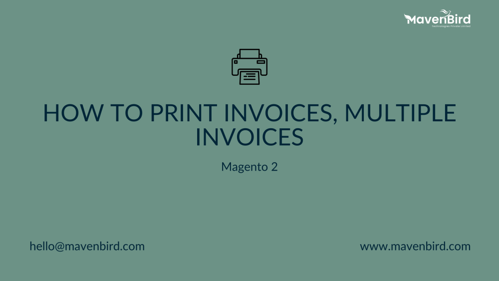 How to Print Invoices, Multiple Invoices in Magento 2