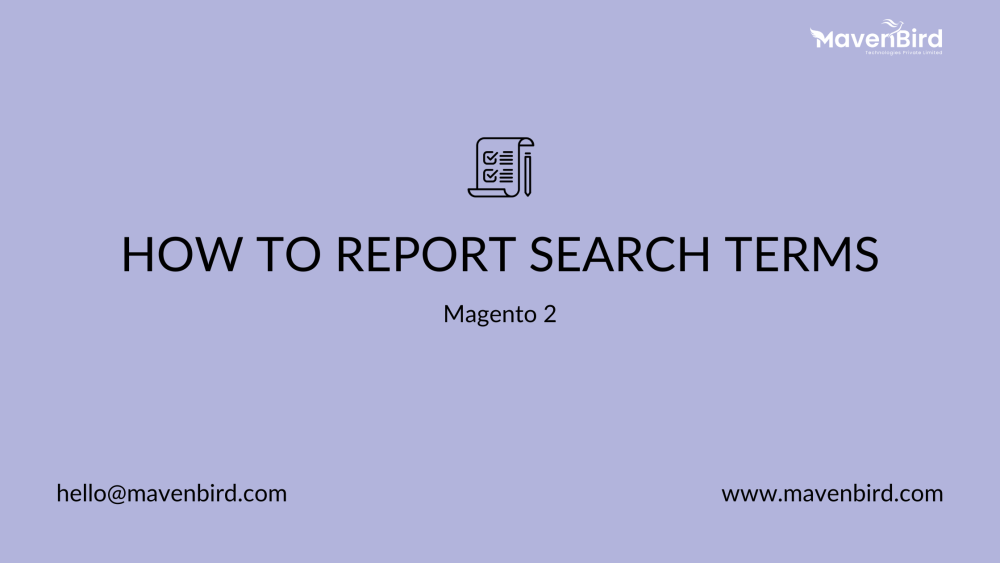 How to Report Search Terms in Magento 2