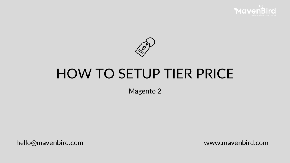 How to Setup Tier Price in Magento 2