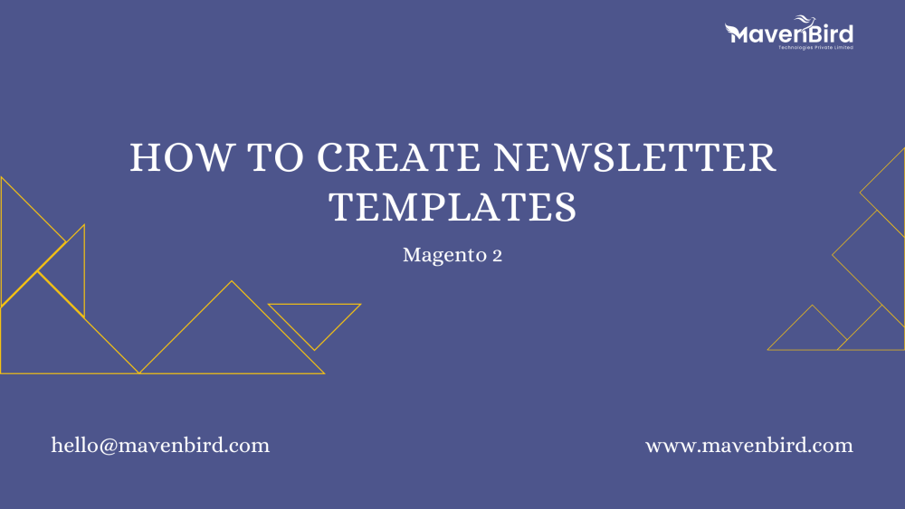 How to create Newsletter Templates in Magento 2