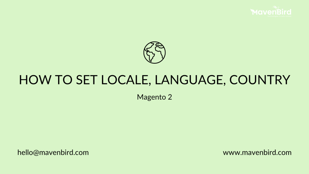 How to set Locale, Language, Country in Magento 2