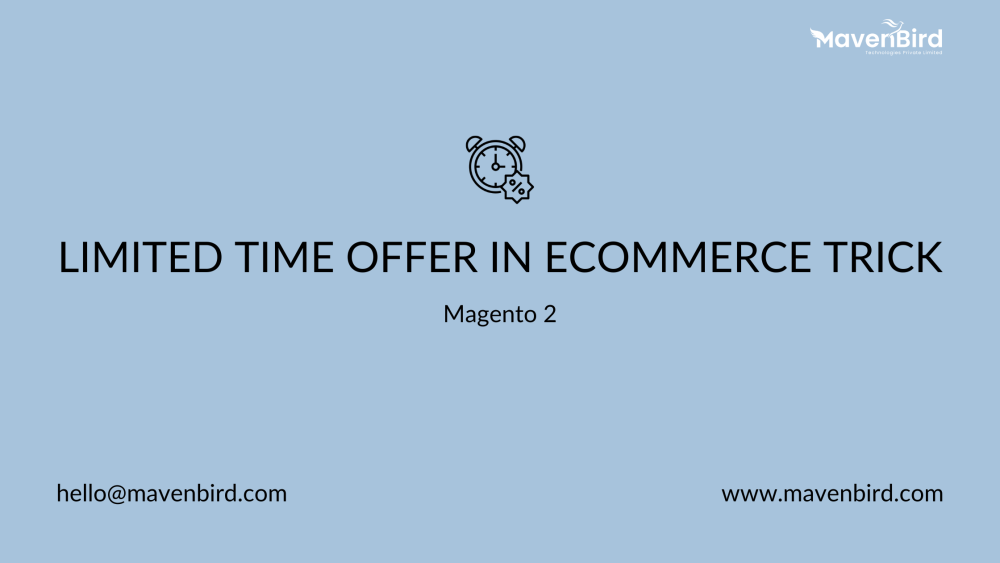Limited time offer in eCommerce trick in Magento 2