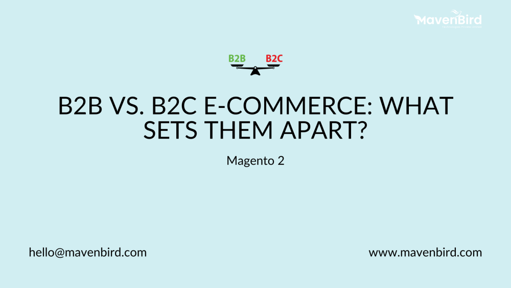 Magento 2 B2B vs. B2C E-Commerce: What Sets Them Apart?