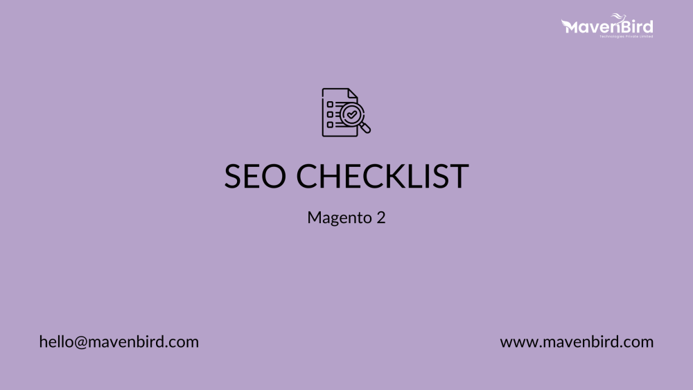 Magento 2 SEO Checklist