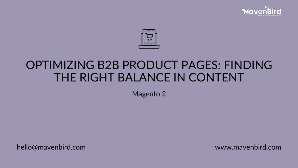 Optimizing B2B Product Pages: Finding the Right Balance in Content
