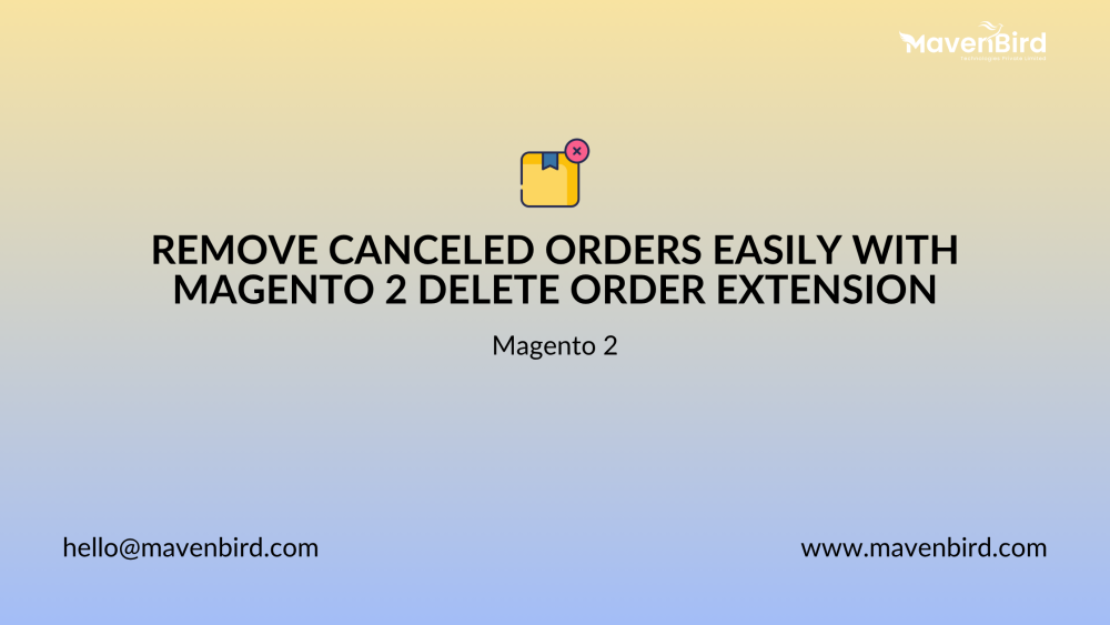 Remove Canceled Orders Easily with Magento 2 Delete Order Extension