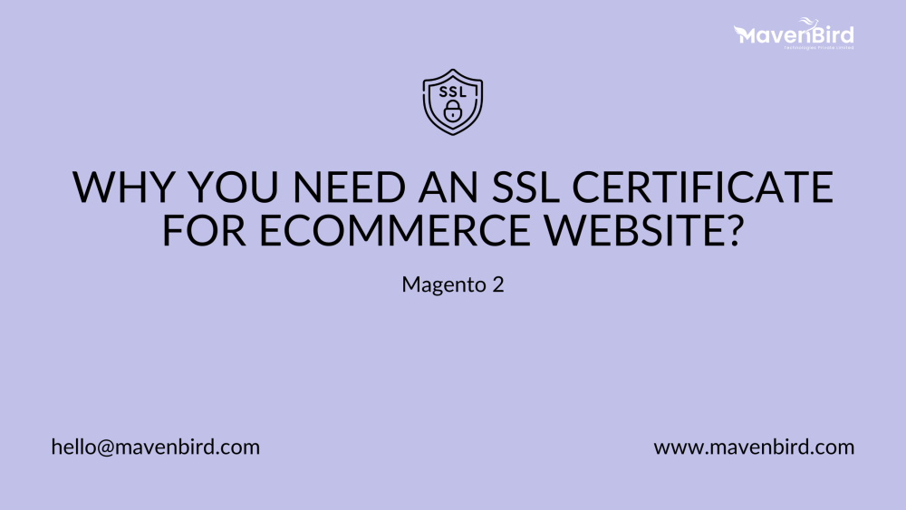 Why you need an SSL Certificate for eCommerce Website?