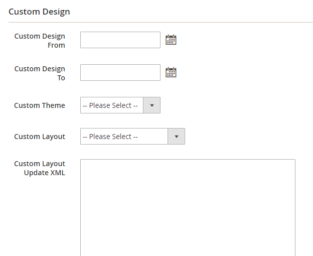 Custom Design