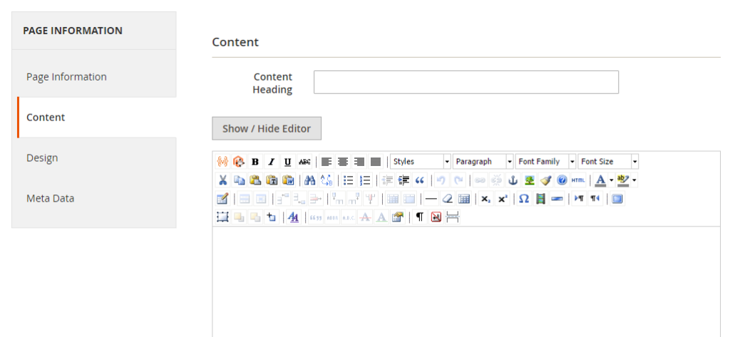 Page Content