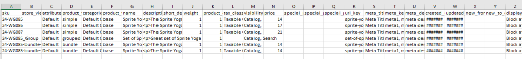 Import Behavior