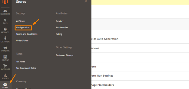 Access to Configuration