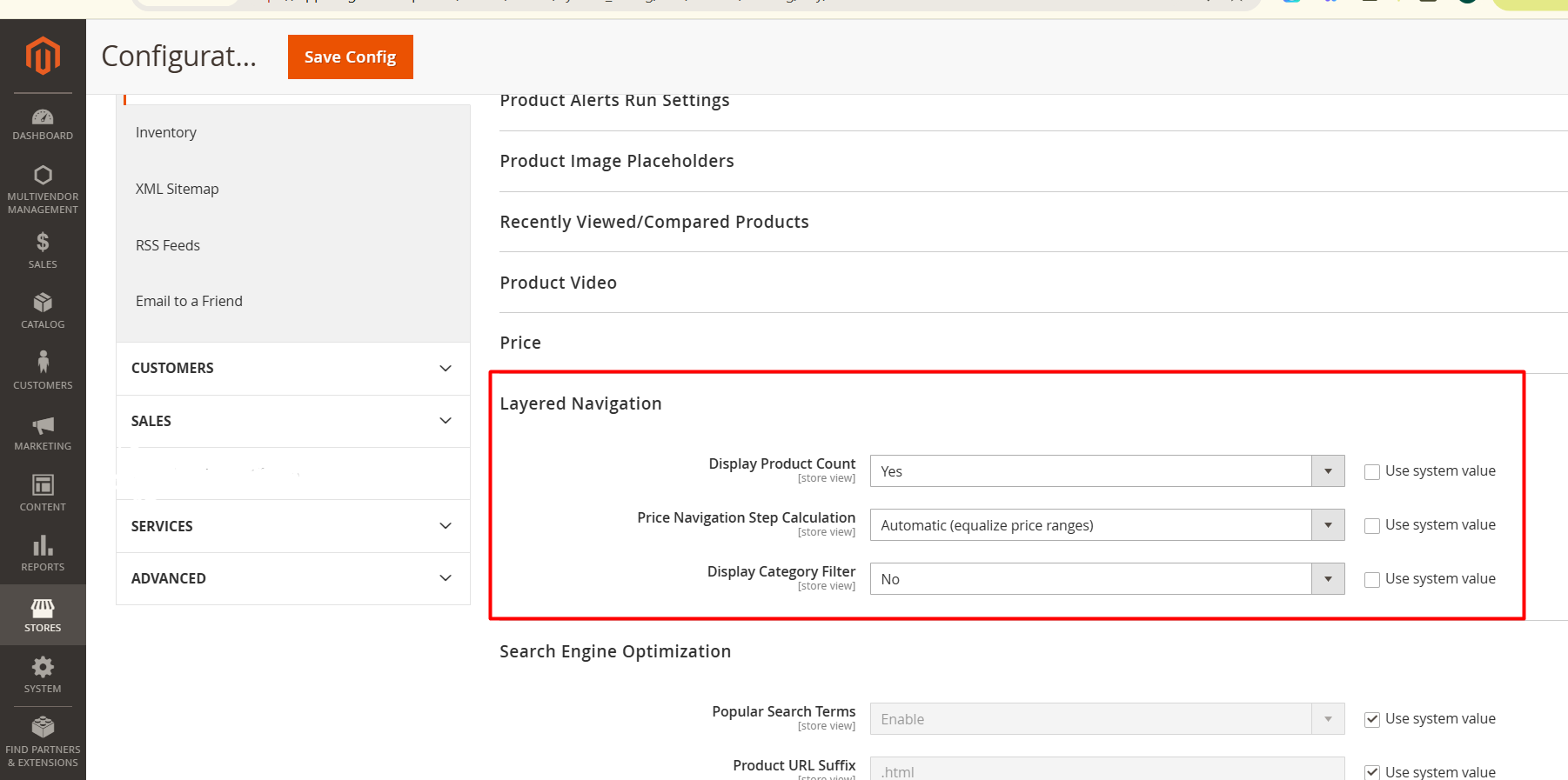 Magento 2 Search-Friendly URLs