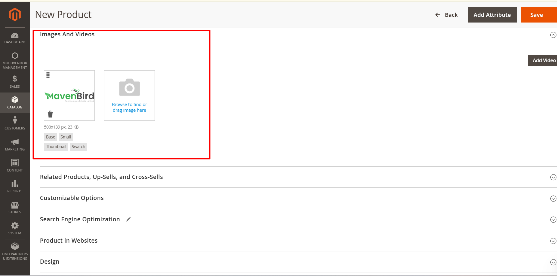 Add Product Image in Magento 2