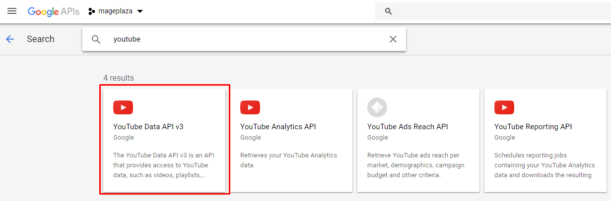 Use Google APIs