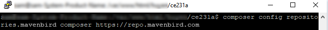 Configure Mavenbird Repository