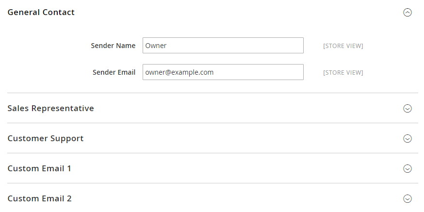 Set Up the Email Addresses for Your Domain